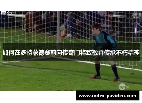 如何在多特蒙德赛前向传奇门将致敬并传承不朽精神